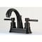 Kingston Brass KS8615DL 4" Centerset Bathroom Faucet, Oil Rubbed Bronze KS8615DL - alternate 2